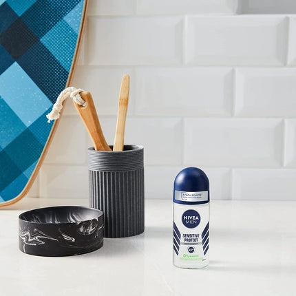 Deodorant roll-on, Nivea, Sensitive Protect pentru piele sensibilă, 50ml