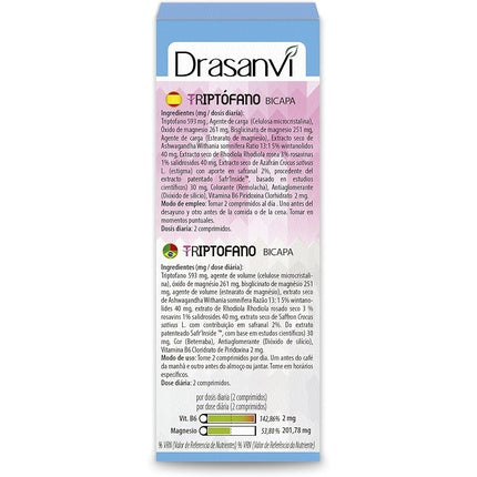 Supliment alimentar, Drasanvi, Tryptophan Bicapa, 60 comprimate