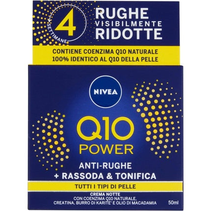 Crema de Noapte Anti-Rid, Nivea Q10 Plus, 50ml