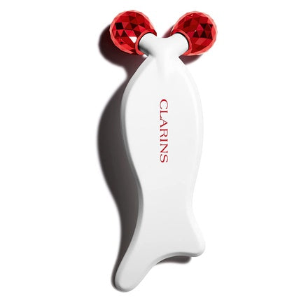 Masaj facial Clarins Beauty Flash Roller, drenaj limfatic, sculptare