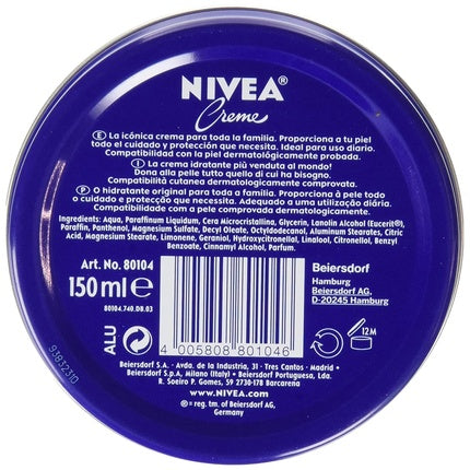 Cremă corp, Nivea, 200g, albastru