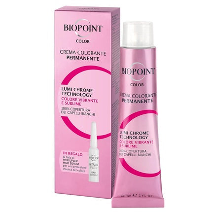 Vopsea Păr, Biopoint, Crema Permanentă, Blond Închis Auriu