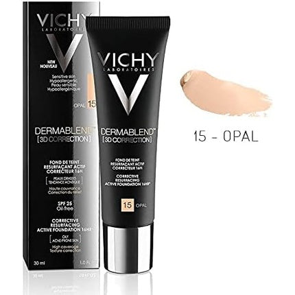 Fond de ten corector Vichy Dermablend 3D Correction, SPF 25, 30ml