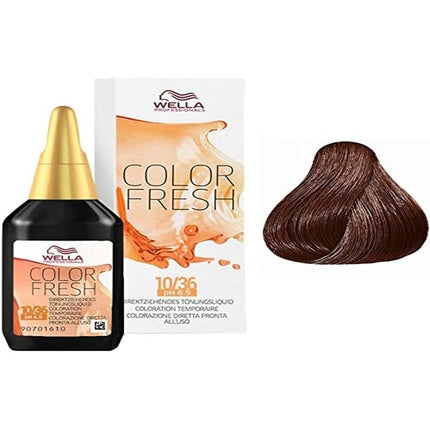 Vopsea de par semi-permanenta Wella Fresh 5/4 Saten deschis aramiu 99g