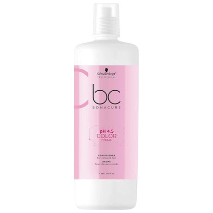 Balsam păr, Schwarzkopf, Bonacure Color Freeze, roz, 1000mL