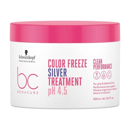 Solutie curatare bijuterii, Schwarzkopf, Bonacure Color Freeze Silver, 500ml