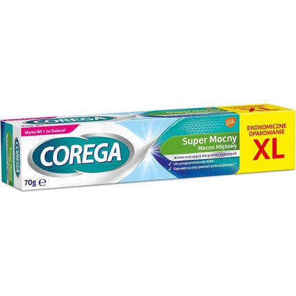 Cremă adezivă proteze, Corega, Super Strong, 70g