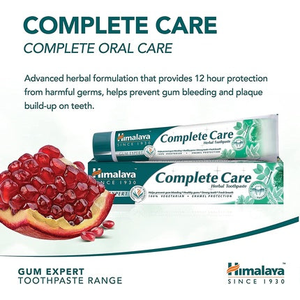 Pastă de dinți, Himalaya, Complete Care, fluor, 75ml