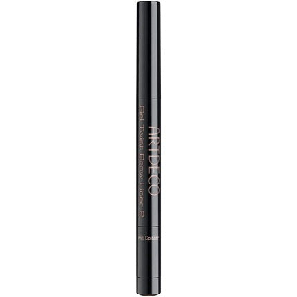 Creion pentru sprâncene Artdeco Gel Twist Brow Liner nr. 2 Maro Închis