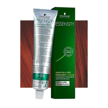 Vopsea de par permanenta fara amoniac, Schwarzkopf, 6-88 Blond inchis rosu extra, 60ml