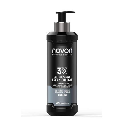 Cremă aftershave, Novon, Black Fire, 400ml