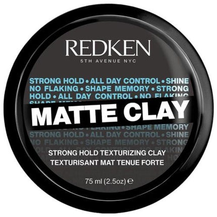 Argilă texturizantă, Redken Matte Clay, 75ml