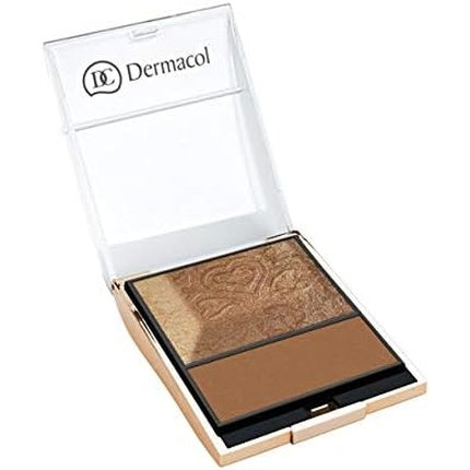 Paletă Bronzer, Dermacol, auriu, 53g