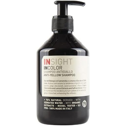 Șampon Insight Anti-Yellow, 400ml, Negru