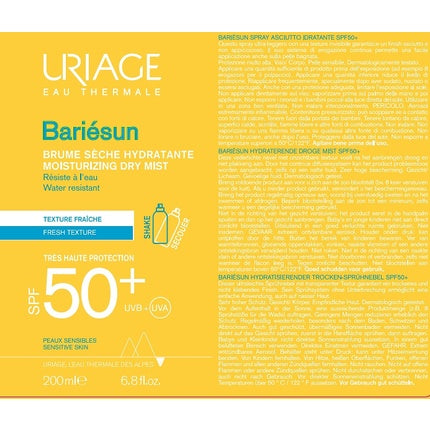 Spray uscat SPF 50+, Uriage, 200ml