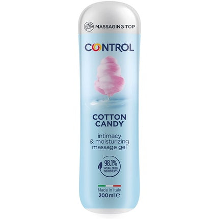 Gel masaj Control, Aroma de Vată de Zahăr, 200 ml