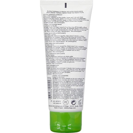 Mască exfoliantă, Uriage, Hyséac, verde, 100ml