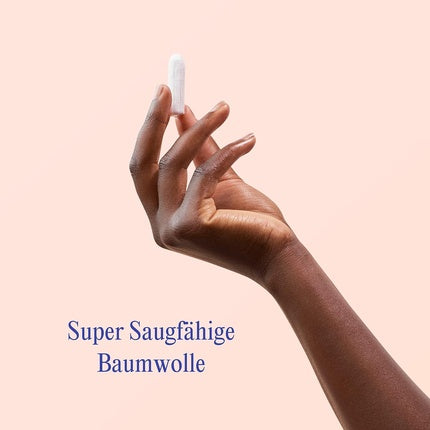 Tampon Mini, Yoni, 100% Bumbac Organic, Portocaliu