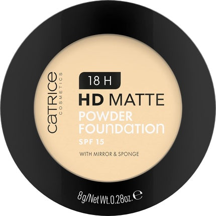 Fond de ten, Catrice, 18H HD Matte, bej