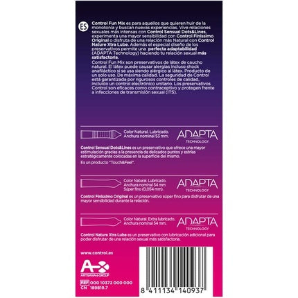 Prezervative, Control, Mix Sensual, 6 buc