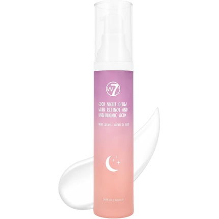 Cremă Față, W7, Good Night Glow, roz, 50ml