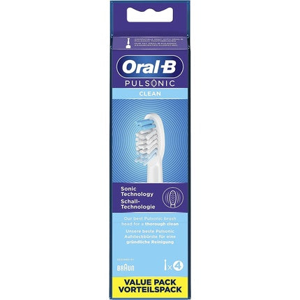 Capete periuță de dinți, Oral-B Pulsonic Clean, 4 bucăți