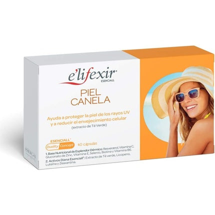 Capsule pentru piele, E'Lifexir, ESENCIALL Cinnamon, 40 unități