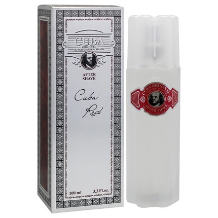 Aftershave, Cuba Red, alb