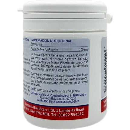 Pastă de dinți Lamberts, ulei de mentă, 150g