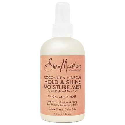 Spray finisare machiaj, Shea Moisture, Coconut Hibiscus, 236ml