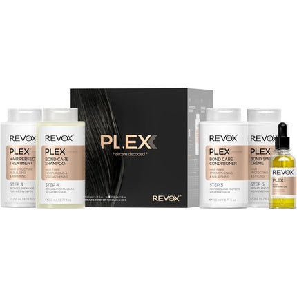 Set Îngrijire Păr, Revox, Plex, 5 piese, alb