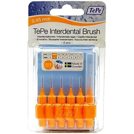 Periuțe interdentare, TePe, Orange, 0.45mm
