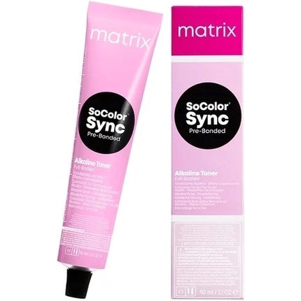 Vopsea de păr, Matrix, SoColor Sync Pre-Bonded 8M, blond deschis mocha, 90ml
