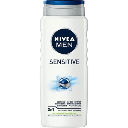 Gel de duș, Nivea, Men Sensitive, 500ml