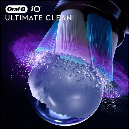 Capete de periuță de dinți, Oral-B, iO Ultimate Clean, negre