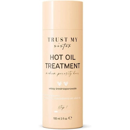 Tratament ulei cald, Nacomi, porozitate medie, 100ml