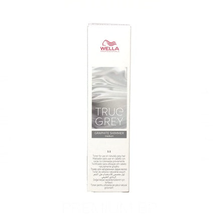Cremă Toner Păr, Wella, Graphite Shimmer Medium, 60ml