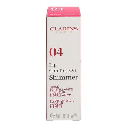 Luciu de buze Clarins Comfort Oil Shimmer, Pink Lady