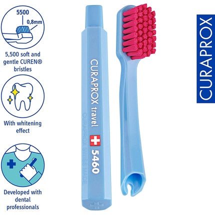 Set îngrijire dentară Curaprox, portocaliu, compact