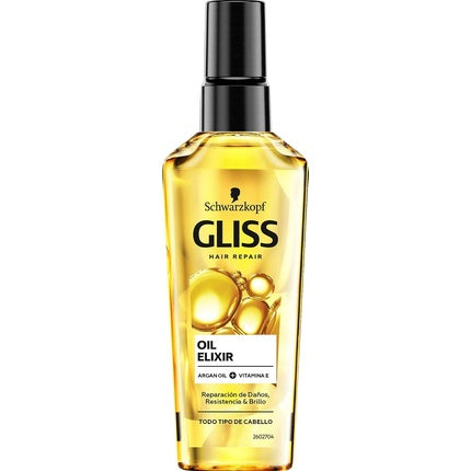 Ulei Păr, Schwarzkopf Gliss, Elixir, 75 ml