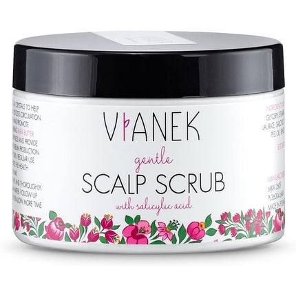 Scrub scalp, Vianek, alb, flori