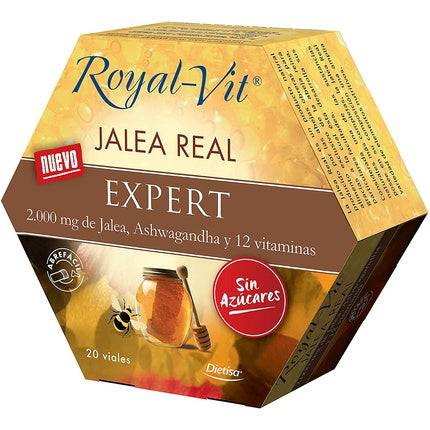 Supliment Dietisa Royal-Vit Expert, 20 fiole, fără zahăr