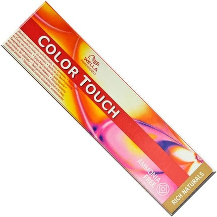 Vopsea semipermanentă, Wella, Color Touch 6/37, Șaten închis blond auriu