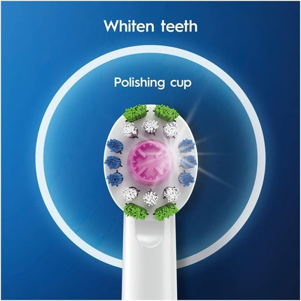 Capete de periuță de dinți, Oral-B, 3D White, 4 bucăți