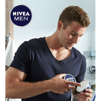 Spumă de ras, Nivea Men, Sensitive, 250 ml, alb