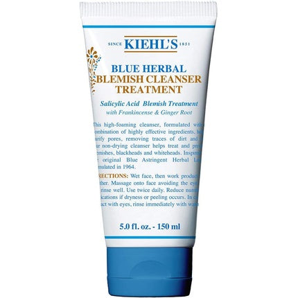 Gel de curățare facială Kiehl's Blue Herbal 150ml