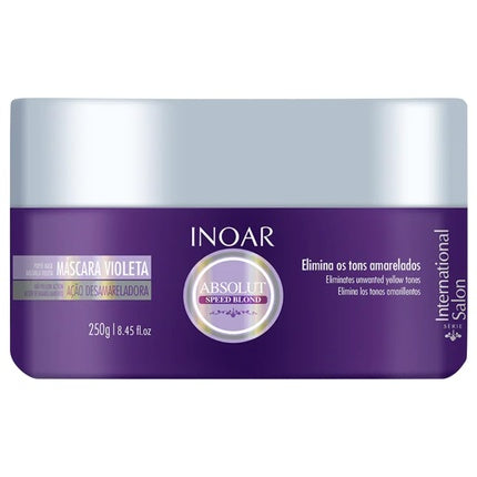 Masca păr, Inoar, Speed Blond, violet
