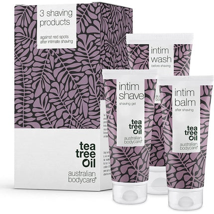 Set Ras, Tea Tree Oil Australian, Intim, mov