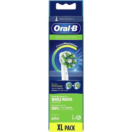 Capete Periuta de Dinti, Oral-B CrossAction, 6 bucati
