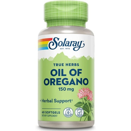 Capsule Oregano, Solaray, 150mg, 60 capsule